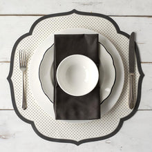 Swiss Dot Medallion Paper Placemats