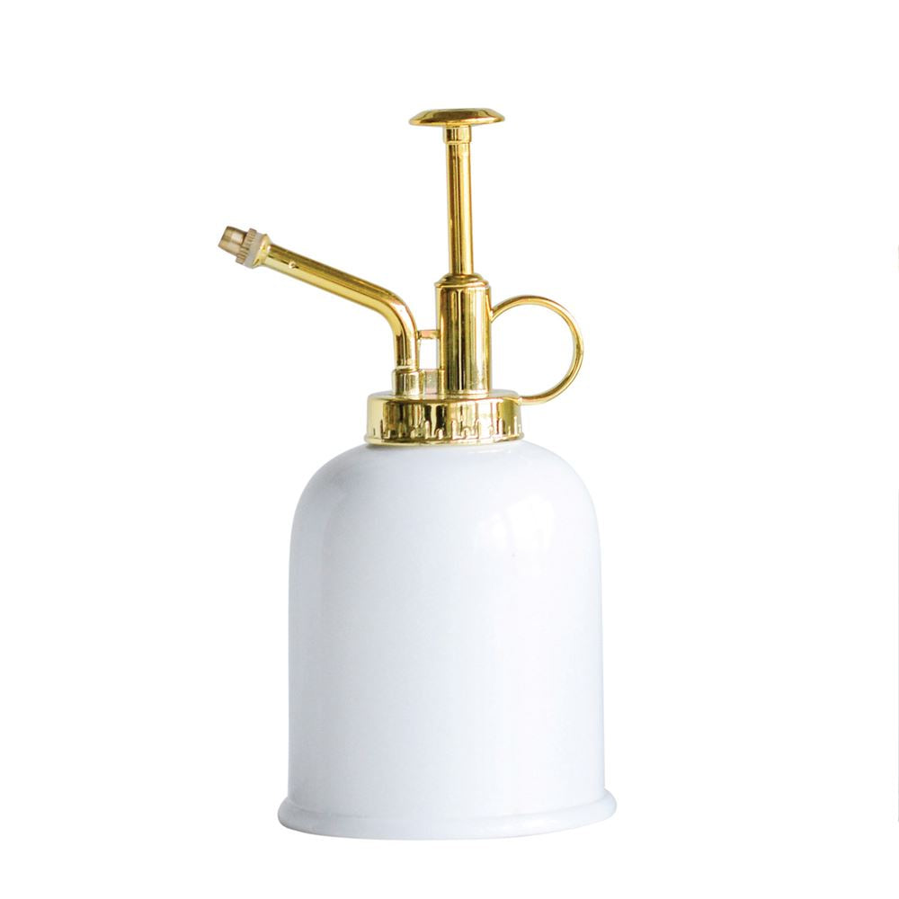 White Metal Plant Mister