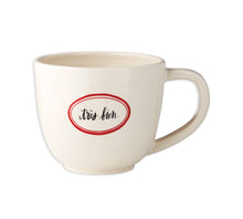 Rae Dunn French Latte Mugs, S/4