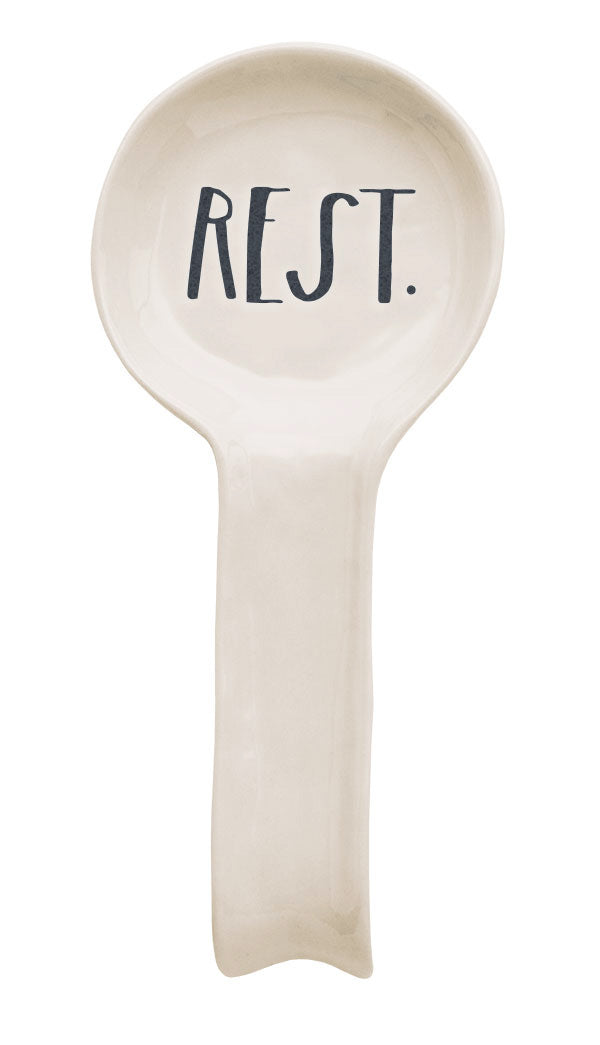 Rae Dunn Stem Print REST Spoonrest