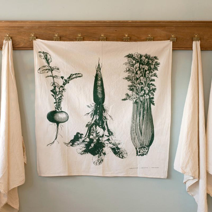 Farmers Market Tea Towel