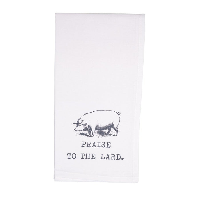 Tea Towel - Praise to the Lard.