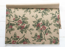 Holly Paper Placemats