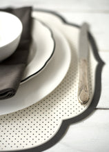 Swiss Dot Medallion Paper Placemats