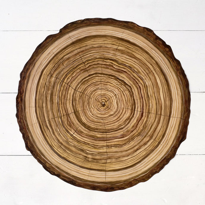 Wood Slice Paper Placemats