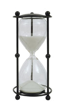 Metal & Glass Hourglass