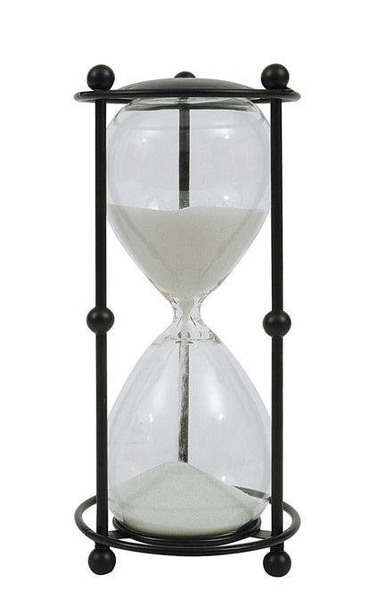 Metal & Glass Hourglass