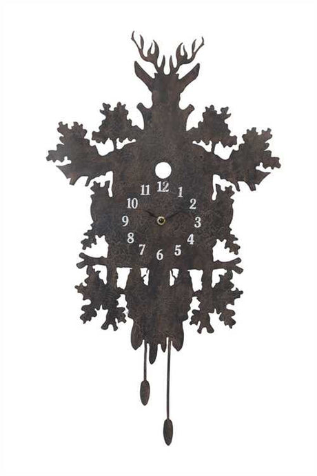 Metal Cuckoo Shaped Clock