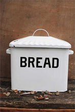 Enameled Metal "Bread" Box